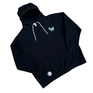 GOAT USA OG Hoodie Sweatshirt Fleece Lined Black Men XXL Streetwear Skater